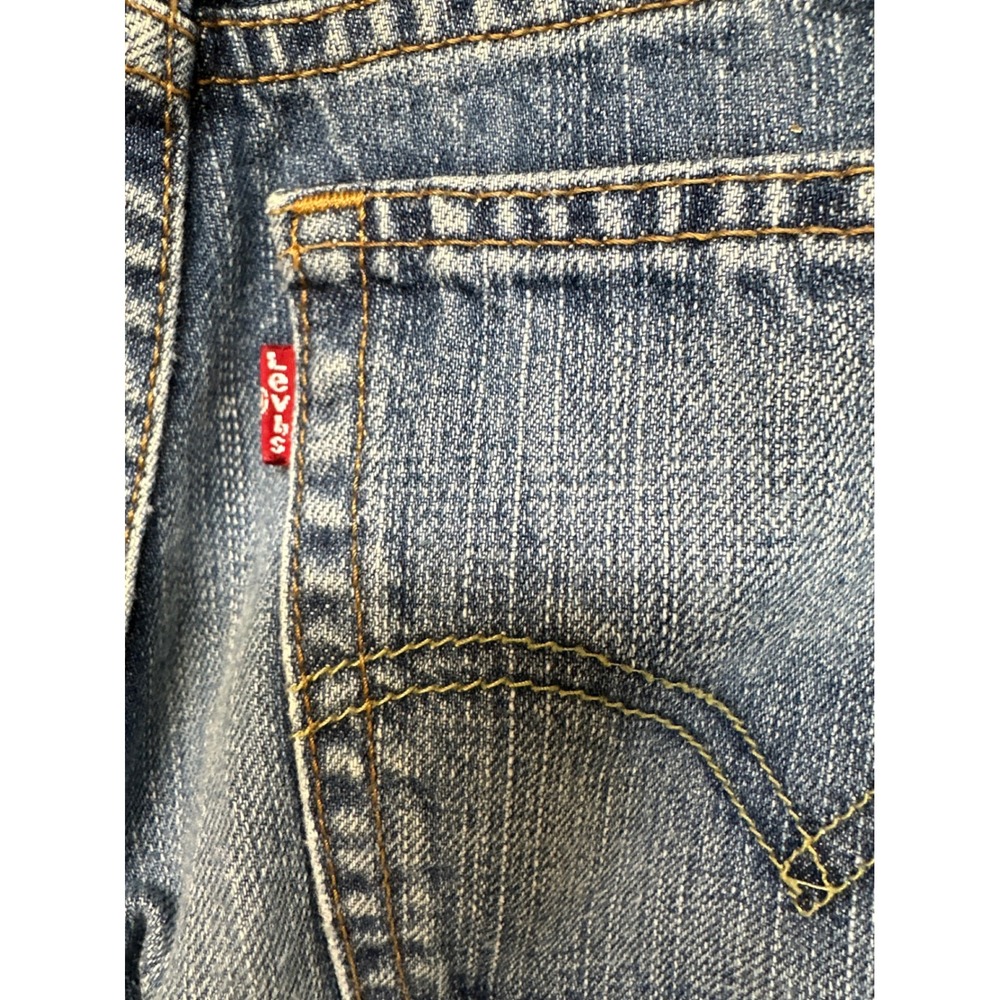 Levi's 550 Relaxed Fit Jeans Womens Slim Size 26x28 Blue Medium Wash - Picture 7 of 11